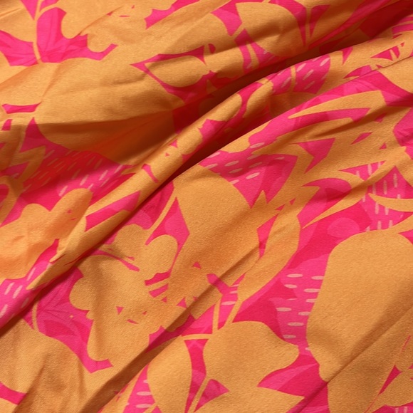 Amazon Floral Hawaiian Print Dress - Picture 2 of 3